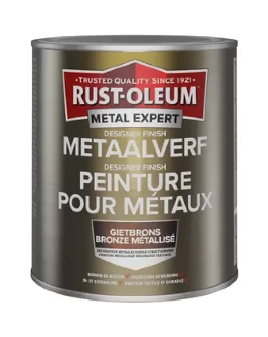RO GIETBRONS - 750ML DESIGNER FINISH METAALVERF RO GIETBRONS - 750ML DESIGNER FINISH METAALVERF