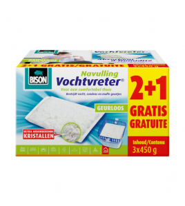 BISON AIR MAX VOCHTVRETER PROMOPACK 3 X 450 G NAVULZAK BISON AIR MAX VOCHTVRETER PROMOPACK 3 X 450 G NAVULZAK
