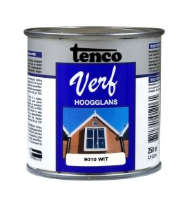 TENCOVERF HG 250 ML WIT RAL 9010