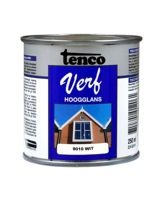 TENCOVERF HG 250 ML WIT RAL 9010