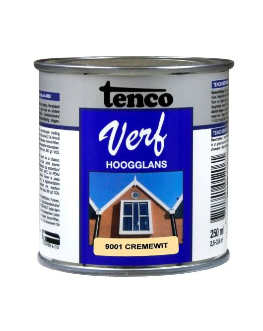 TENCOVERF HG 250 ML CREMEWIT RAL 9001