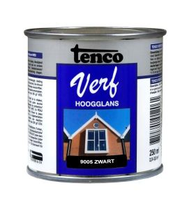 TENCOVERF HG 250 ML ZWART RAL 9005