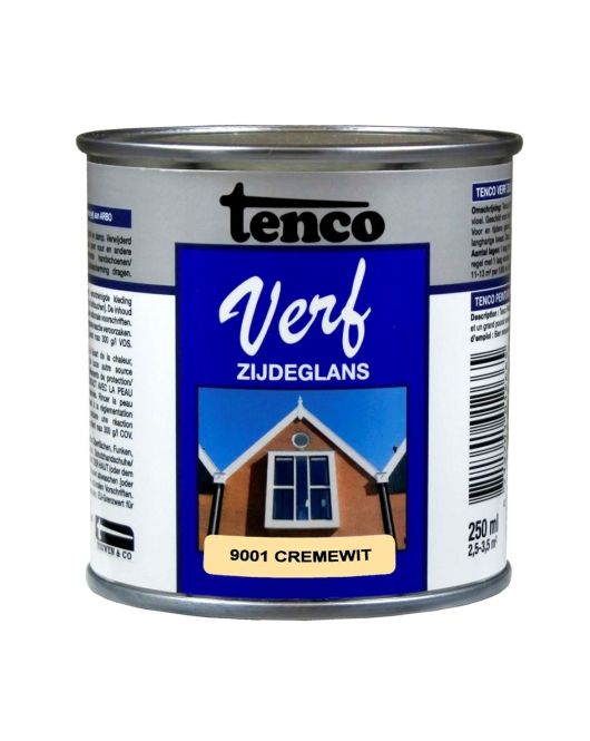 TENCOVERF ZDG 250 ML CREME WIT RAL 9001