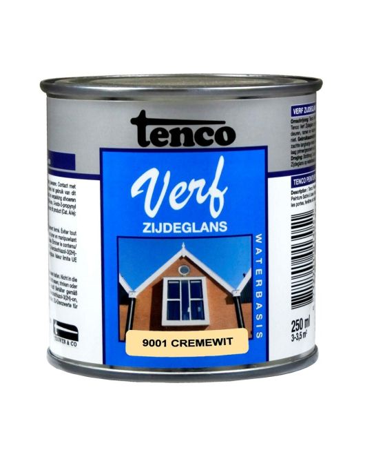 TENCOVERF WB ZDG 250 ML CREME WIT 9001