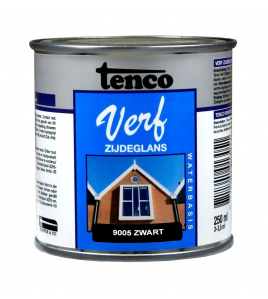 TENCOVERF WB ZDG 250 ML ZWART 9005