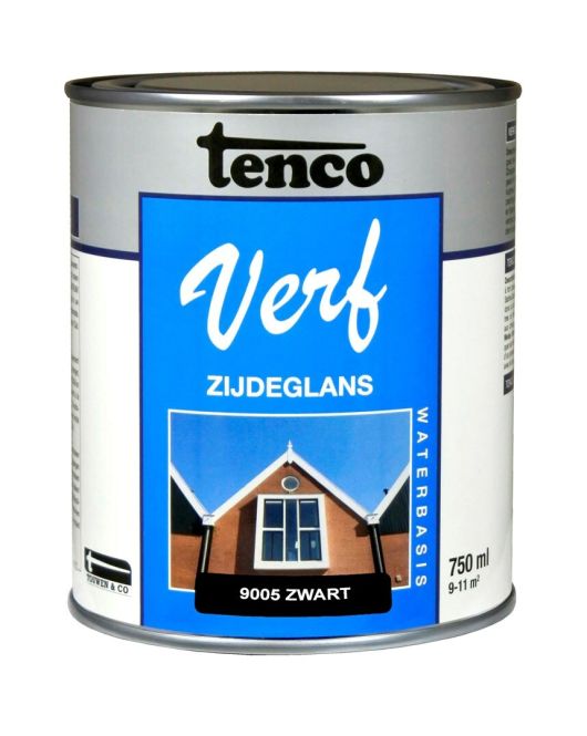 TENCOVERF WB ZDG 750 ML ZWART 9005