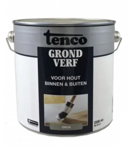 TENCO GRONDVERF GRIJS OP WATERBASIS 2,5LTR