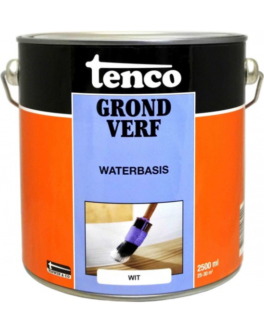 TENCO GRONDVERF WIT OP WATERBASIS 2,5LTR