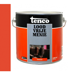 TENCO LOODVRIJE MENIE ORANJE 2,5LTR