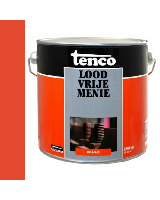 TENCO LOODVRIJE MENIE ORANJE 2,5LTR