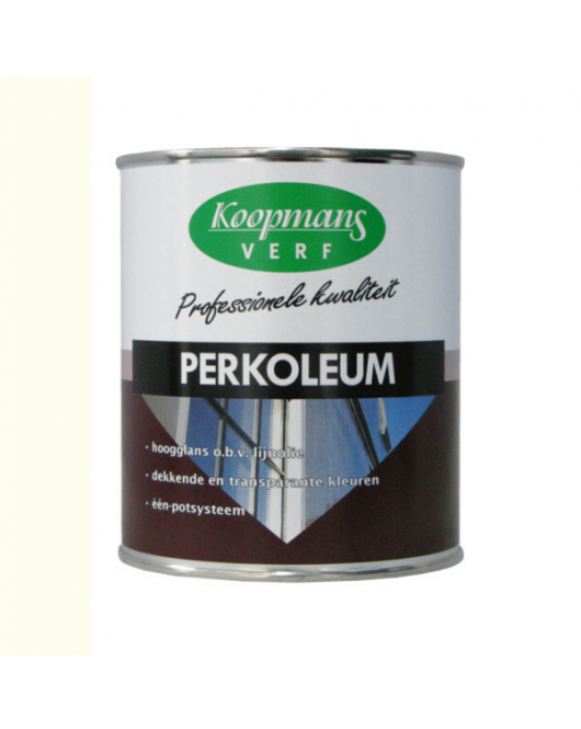 KOOPMANS PERKOLEUM HOOGGLANS DEKK. 9010 ECHT WIT 750ML