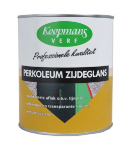 PERKOLEUM ZIJDEGLANS TRANSPARANT 217 GRENEN - 0.75 LTR