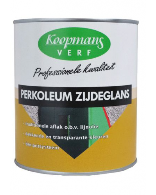 PERKOLEUM ZIJDEGLANS TRANSPARANT 217 GRENEN - 0.75 LTR