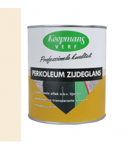 KOOPMANS PERKOLEUM ZIJDEGLANS DEKK. 9001 CREMEWIT 750ML