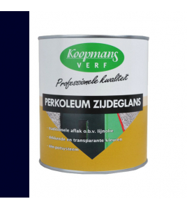 KOOPMANS PERKOLEUM ZIJDEGLANS DEKK. 238 ANTIEKBLAUW 750ML