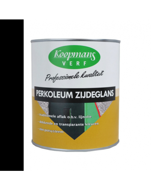 KOOPMANS PERKOLEUM ZIJDEGLANS DEKK. 239 ZWART 750ML