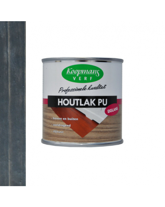 KOOPMANS HOUTLAK PU ZIJDEGLANS 562 DONKERGRIJS 250ML