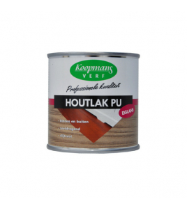 KOOPMANS HOUTLAK PU ZIJDEGLANS BLANK 250ML
