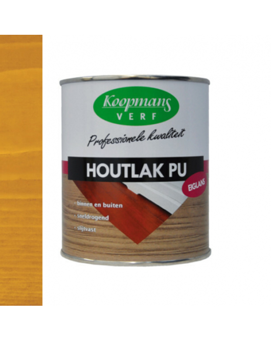 KOOPMANS HOUTLAK PU ZIJDEGLANS 232 LICHTEIKEN 750 ML