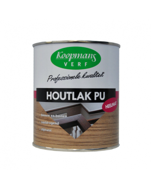 KOOPMANS HOUTLAK PU MAT BLANK 750ML