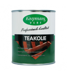 KOOPMANS TEAK OLIE 750ML