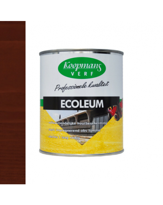 KOOPMANS ECOLEUM 210 DONKERBRUIN 1LTR