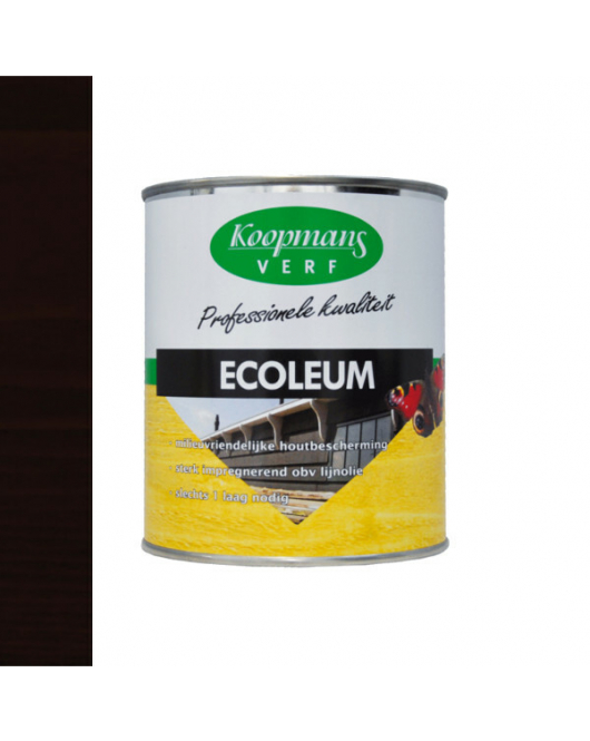 KOOPMANS ECOLEUM 225 ZWART/BRUIN 1LTR