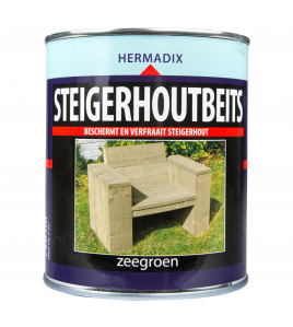 STEIGERHOUTBEITS ZEEGROEN 750ML