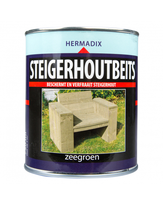 STEIGERHOUTBEITS ZEEGROEN 750ML