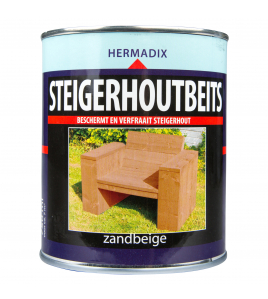 STEIGERHOUTBEITS ZANDBEIGE 750ML