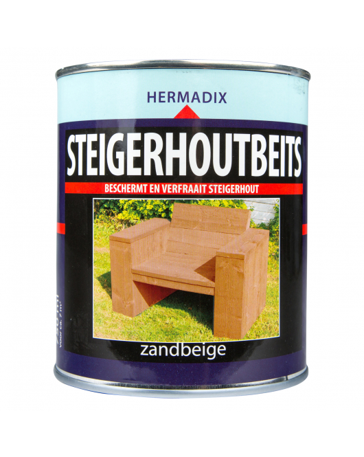 STEIGERHOUTBEITS ZANDBEIGE 750ML