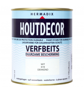 HOUTDECOR 619 WIT 750ML