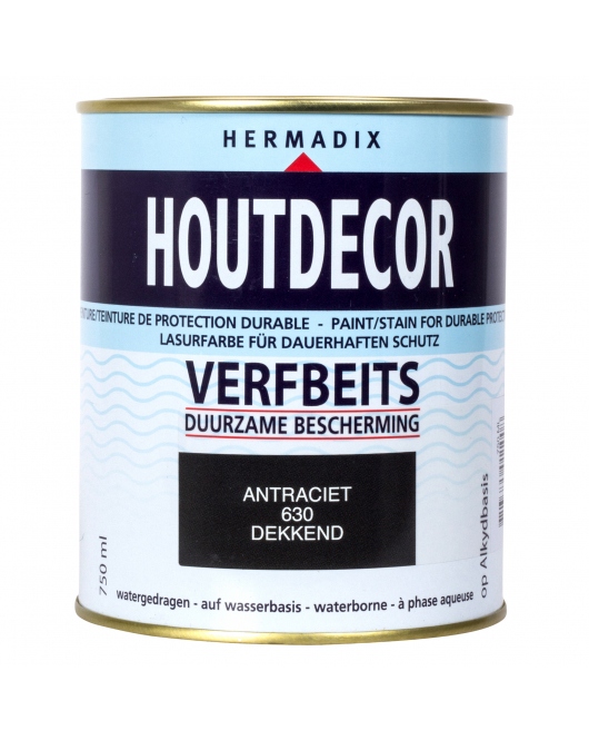 HOUTDECOR 630 ANTRACIET 750ML