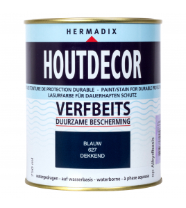 HOUTDECOR 627 BLAUW 750ML
