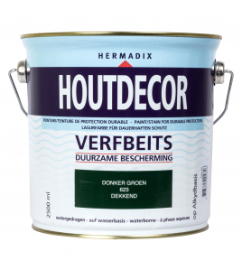 HOUTDECOR 623 DONKER GROEN 2500ML