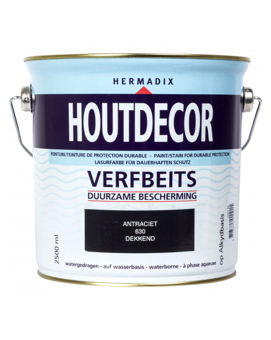 HOUTDECOR 630 ANTRACIET 2500ML