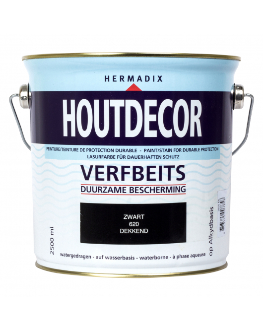 HOUTDECOR 620 ZWART 2500ML