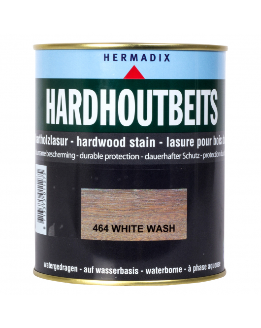 HARDHOUTBEITS 464 WHITE WASH 750ML