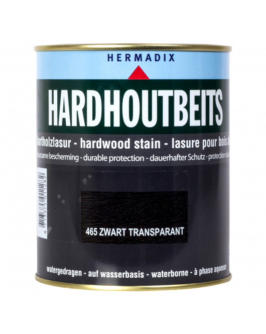 HARDHOUTBEITS 465 ZWART TRANSPRNT 750ML