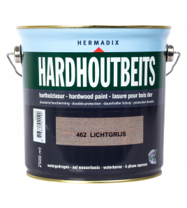 HARDHOUTBEITS 462 LICHT GRIJS 2500ML