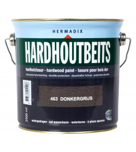 HARDHOUTBEITS 463 DONKER GRIJS 2500ML