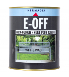 HARDHOUTOLIE E-OFF WHITE WASH 750ML