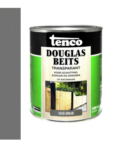 TENCO DOUGLAS BEITS TRANSPARANT OUD GRIJS 1LTR