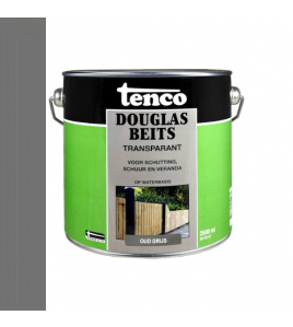 TENCO DOUGLAS BEITS TRANSPARANT OUD GRIJS 2,5LTR