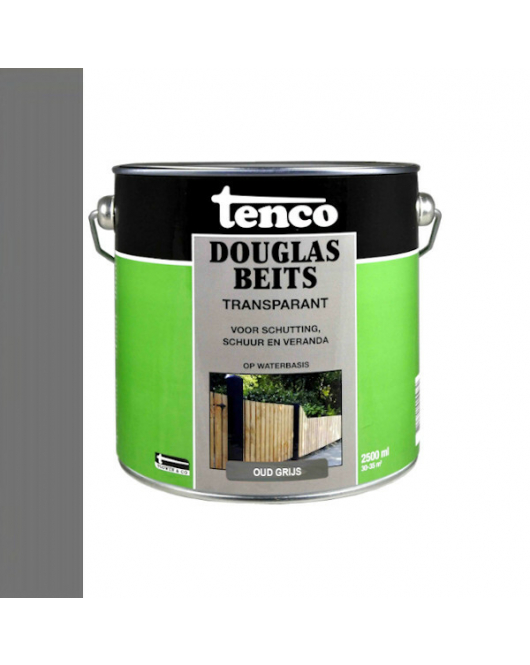 TENCO DOUGLAS BEITS TRANSPARANT OUD GRIJS 2,5LTR
