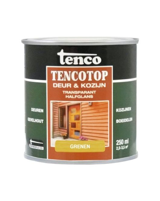 TENCOTOP DEUR&KOZIJN TRANSPARANT 203 GRENEN 250ML