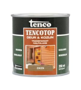 TENCOTOP DEUR&amp;KOZIJN TRANSPARANT 210 EIKEN 250ML