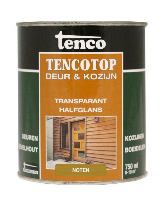 TENCOTOP DEUR&KOZIJN TRANSPARANT 211 NOTEN 750ML TENCOTOP DEUR&KOZIJN TRANSPARANT 211 NOTEN 750ML