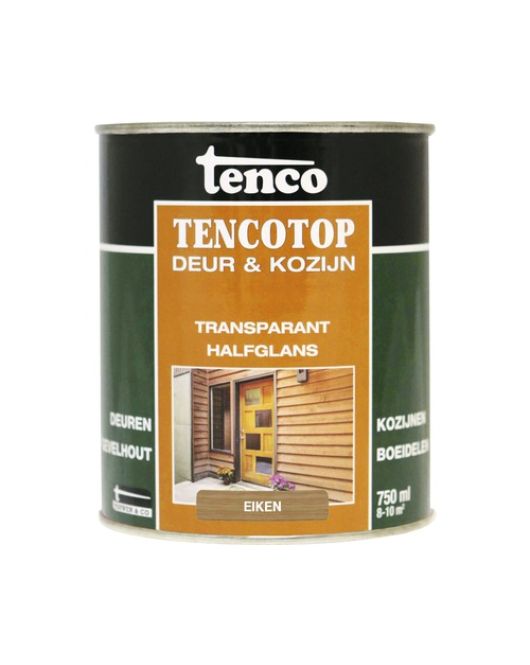 TENCOTOP DEUR&KOZIJN TRANSPARANT 210 EIKEN 750ML