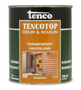 TENCOTOP DEUR&amp;KOZIJN TRANSPARANT 207 REDWOOD 750ML